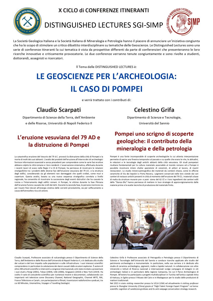 X ciclo Distinguished Lectures - Urbino